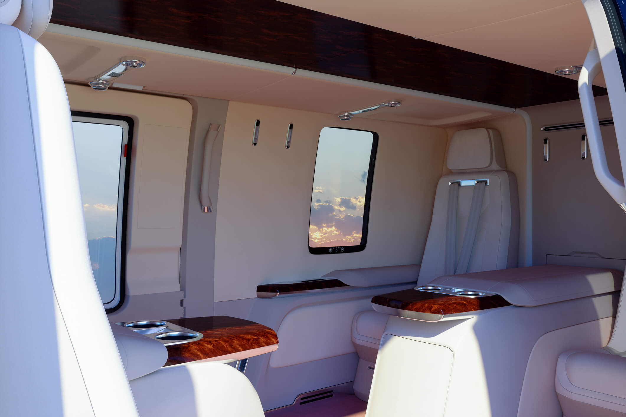 luxury private helicopter